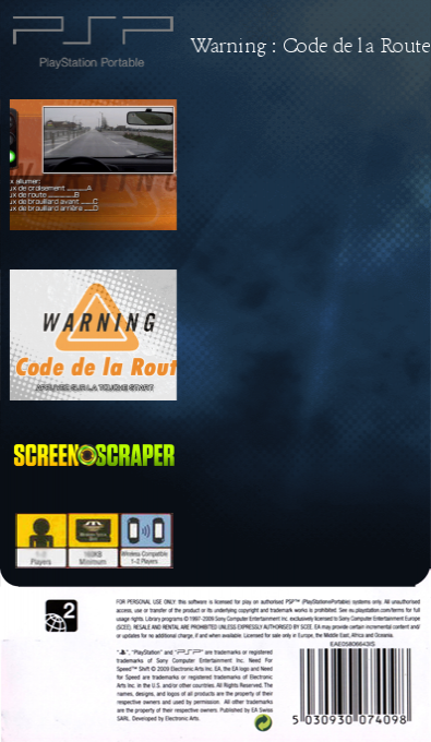 Warning - Code de la Route — box-2D-back (SS)