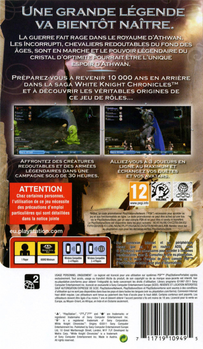 White Knight Chronicles - Origins — box-2D-back (EU)