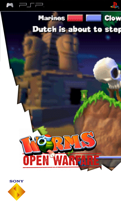 Worms - Open Warfare — box-2D (SS)