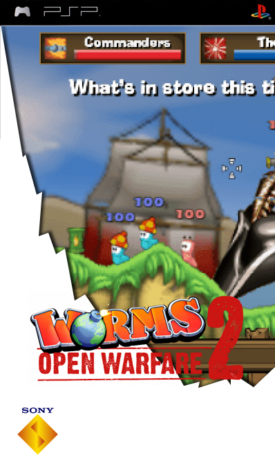 Worms - Open Warfare 2 — box-2D (SS)