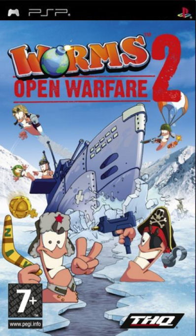 Worms - Open Warfare 2 box art