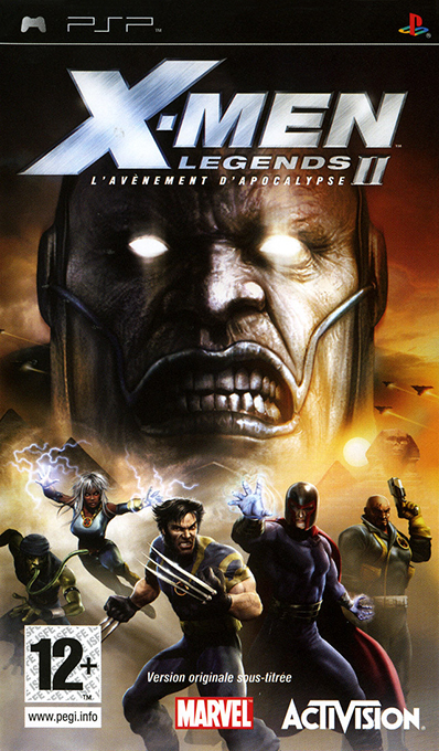 X-Men Legends II - Rise of Apocalypse — box-2D (FR)