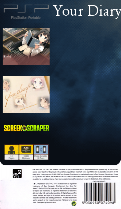 Your Diary+ — box-2D-back (SS)