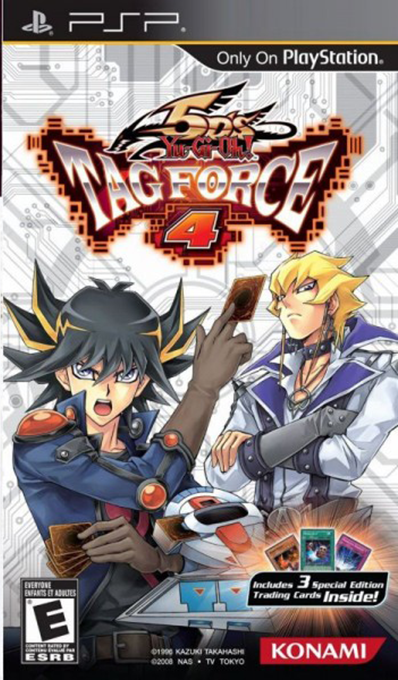 Yu-gi-oh! 5d's Tag Force 4 box art