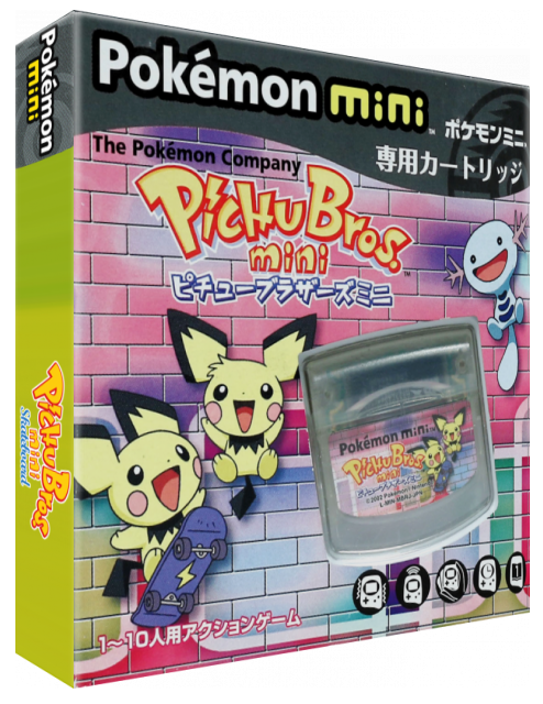 Pichu Bros. Mini - Skateboard — box-3D (WOR)