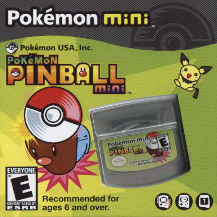 Pokémon Pinball Mini box art