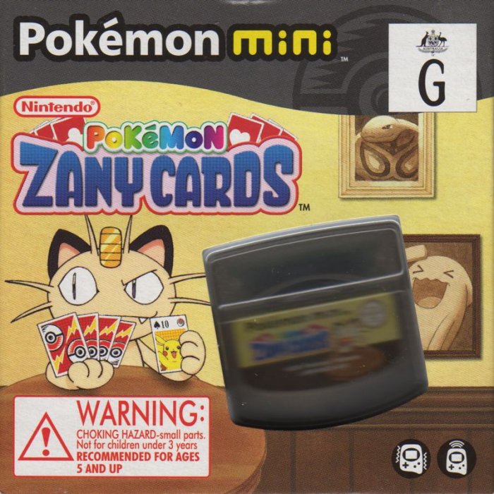 Pokémon Zany Cards — box-2D (AU)