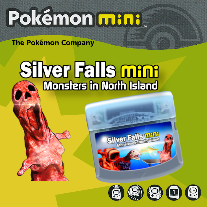 Silver Falls - Monsters In North Island box art