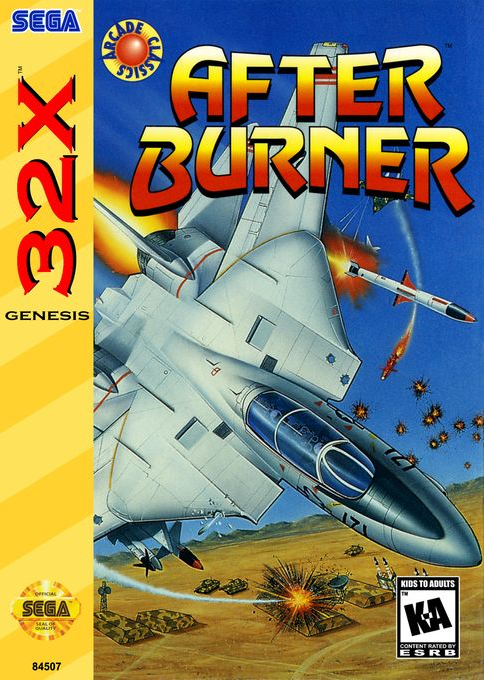 After Burner box art