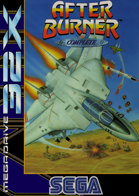 After Burner — box-2D (EU)