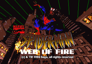Spider-man - Web Of Fire — sstitle (WOR)