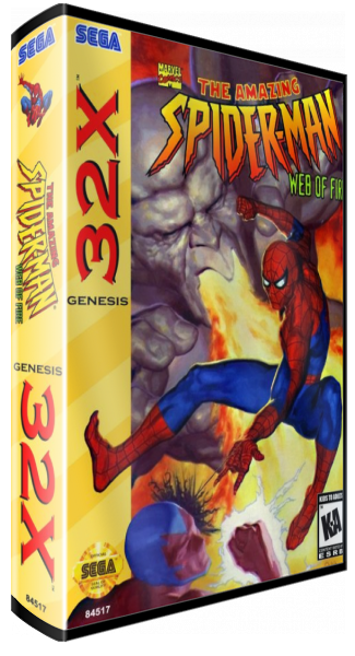 Spider-man - Web Of Fire — box-3D (US)