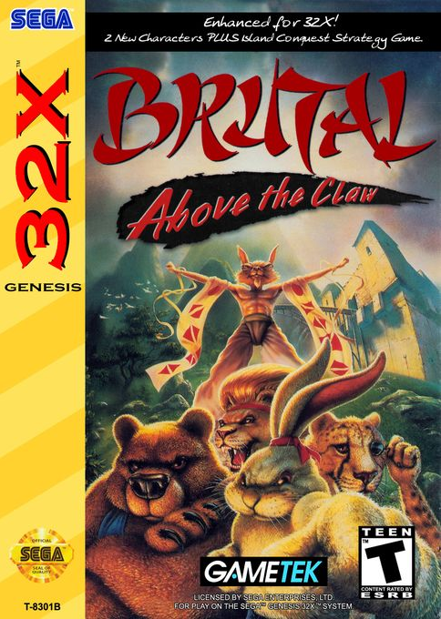 Brutal Unleashed - Above The Claw box art