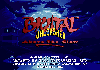 Brutal Unleashed - Above The Claw — sstitle (US)