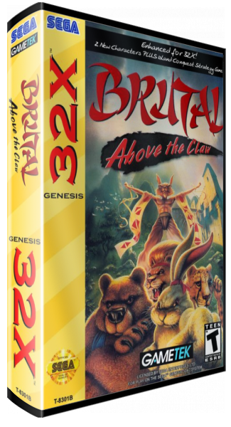 Brutal Unleashed - Above The Claw — box-3D (US)