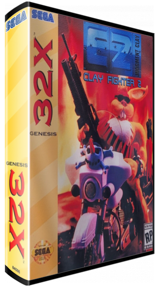 ClayFighter 2 — box-3D (US)