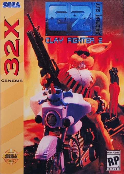 ClayFighter 2 box art