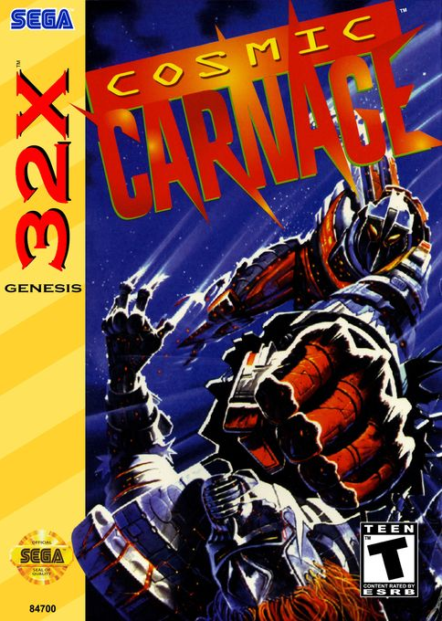 Cosmic Carnage box art