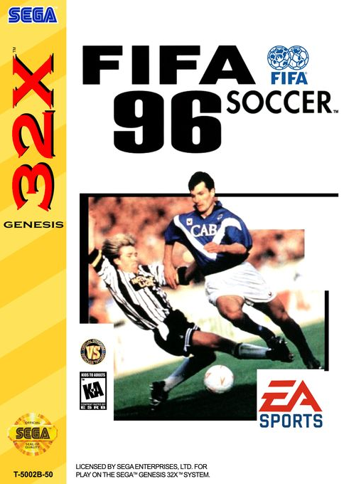 FIFA Soccer 96 box art