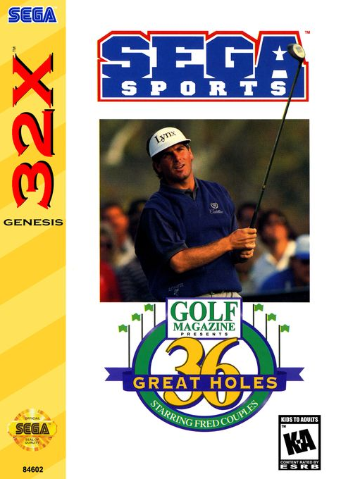 Golf Magazine presents 36 Great Holes starring Fred Couples box art