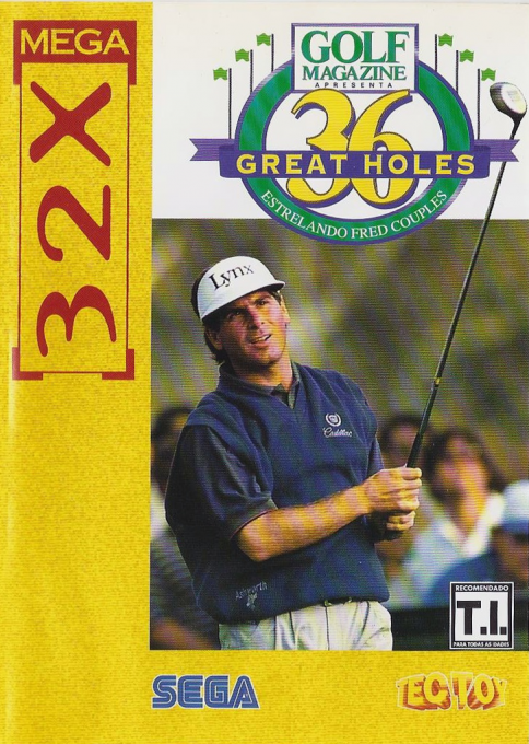 Golf Magazine presents 36 Great Holes starring Fred Couples — box-2D (BR)