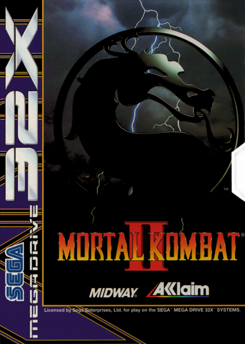 Mortal Kombat II — box-2D (EU)
