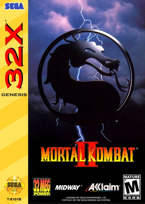 Mortal Kombat II box art