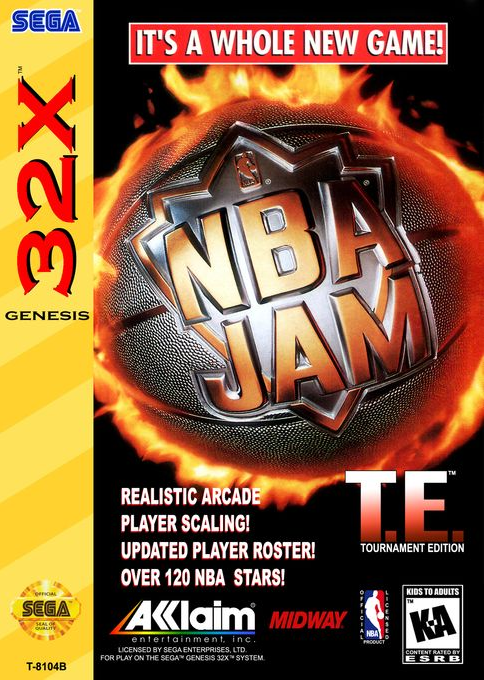 NBA Jam Tournament Edition box art