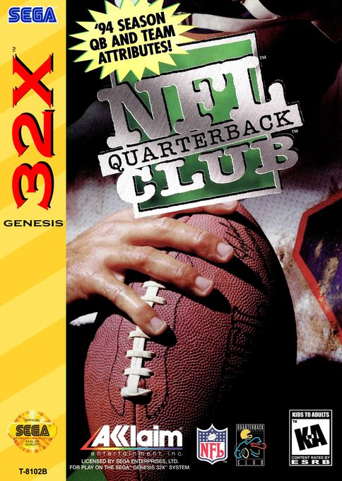 NFL Quarterback Club box art