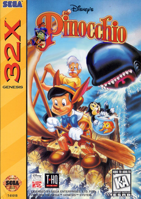 Pinocchio box art