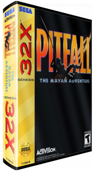 Pitfall - The Mayan Adventure — box-3D (US)