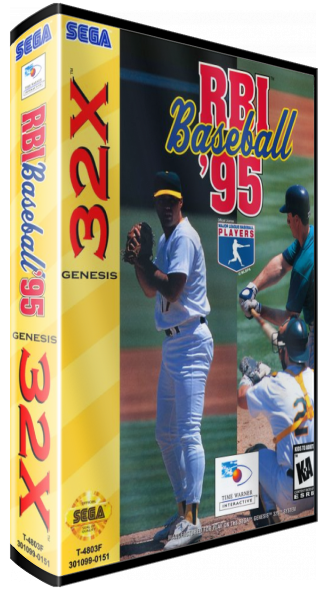 Rbi Baseball '95 — box-3D (US)