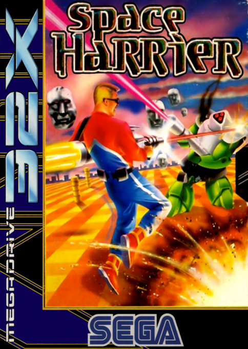 Space Harrier — box-2D (EU)