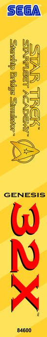 Star Trek - Starfleet Academy Starship Bridge Simulator — box-2D-side (US)