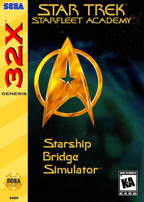 Star Trek - Starfleet Academy Starship Bridge Simulator box art