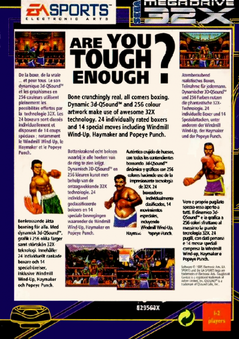Toughman Contest — box-2D-back (EU)