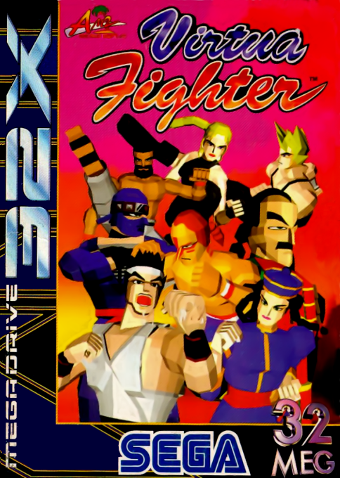 Virtua Fighter — box-2D (EU)