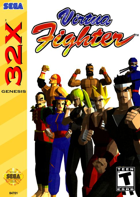 Virtua Fighter box art