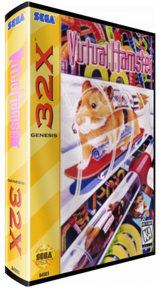 Virtua Hamster — box-3D (CUS)