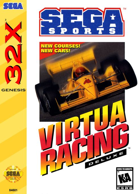 Virtua Racing Deluxe box art