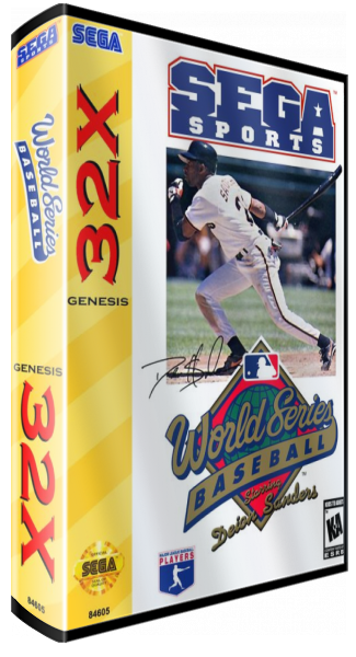 World Series Baseball — box-3D (US)