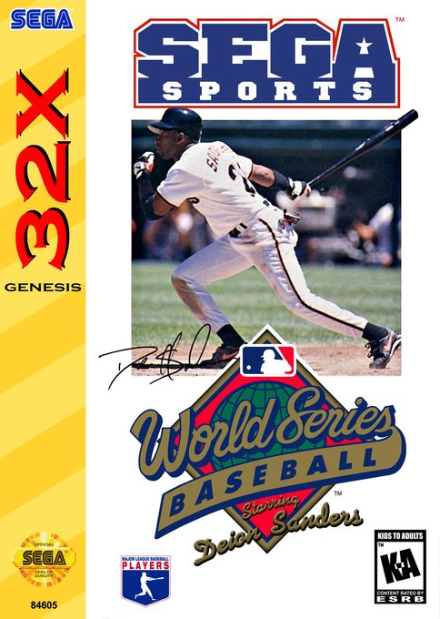 World Series Baseball box art