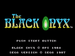 Black Onyx, The — sstitle (JP)