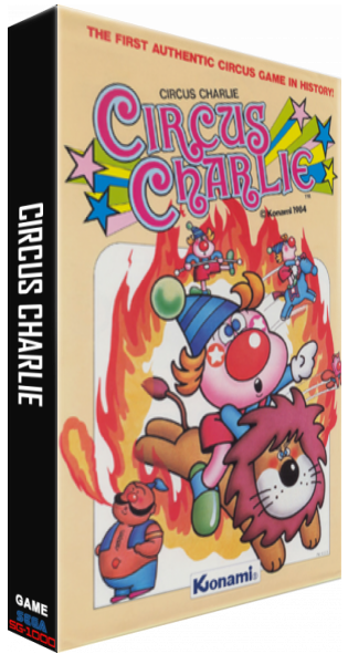 Circus Charlie — box-3D (JP)