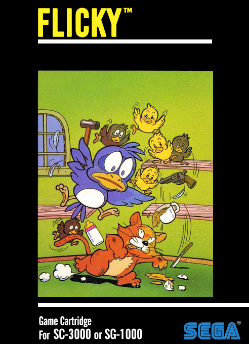 Flicky box art