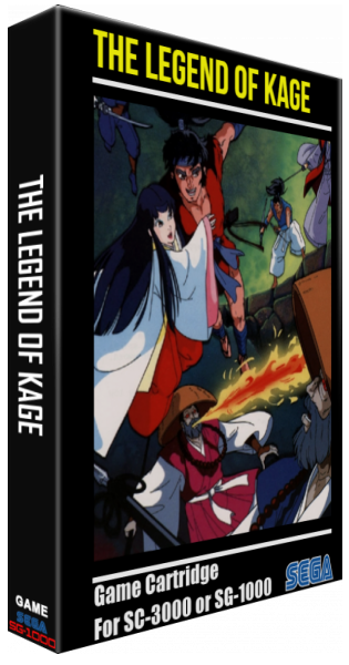 Legend Of Kage, The — box-3D (TW)