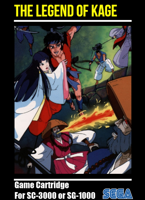 Legend Of Kage, The box art