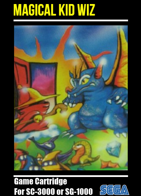 Magical Kid Wiz box art