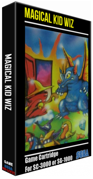 Magical Kid Wiz — box-3D (TW)