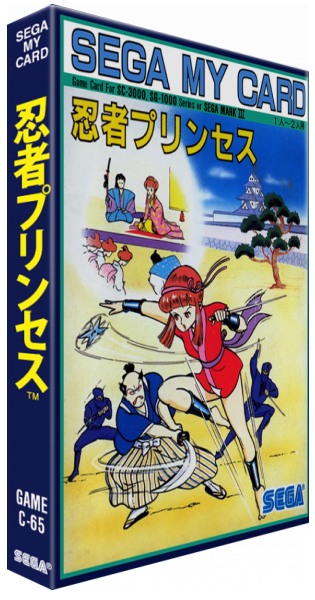 Ninja Princess — box-3D (JP)